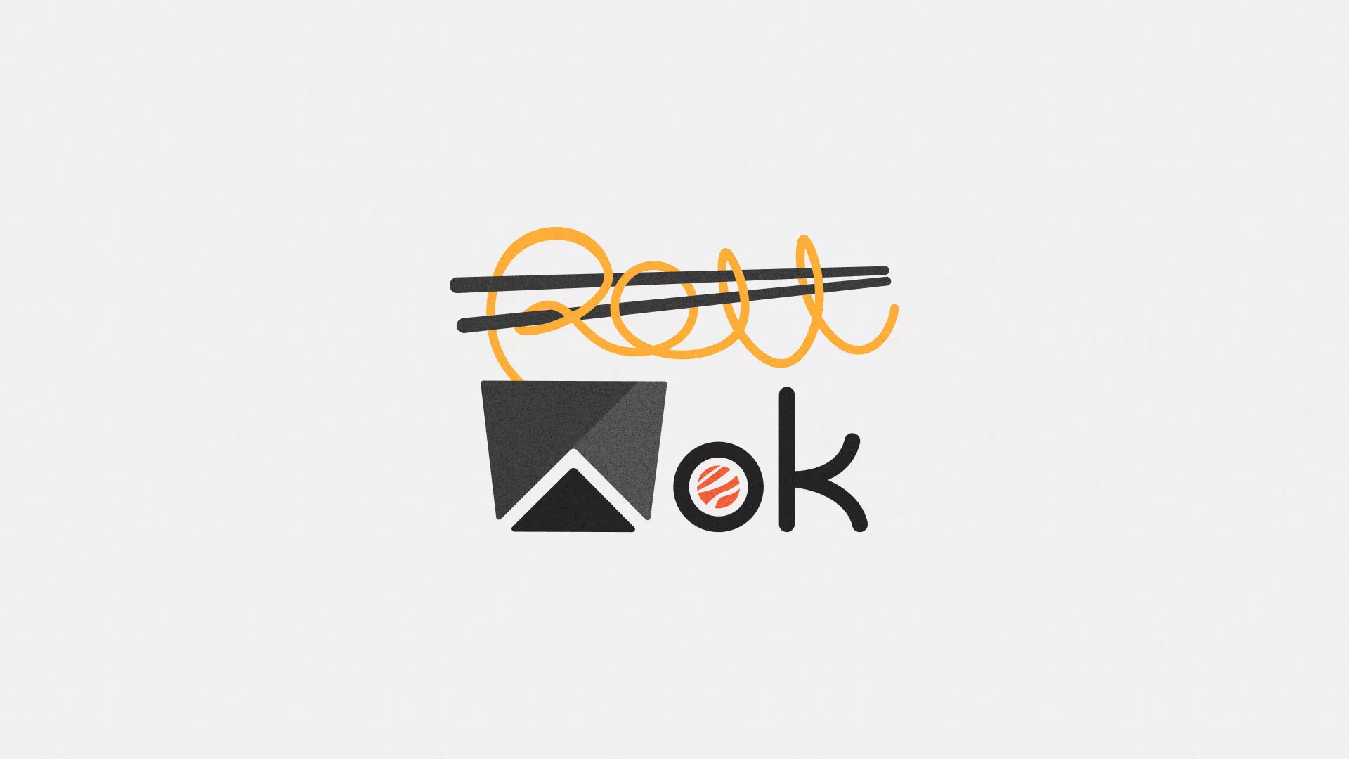 Разработка логотипа в Череповце для суши-бара «Roll Wok Club» Разработка логотипа в Череповце для суши-бара «Roll Wok Club»