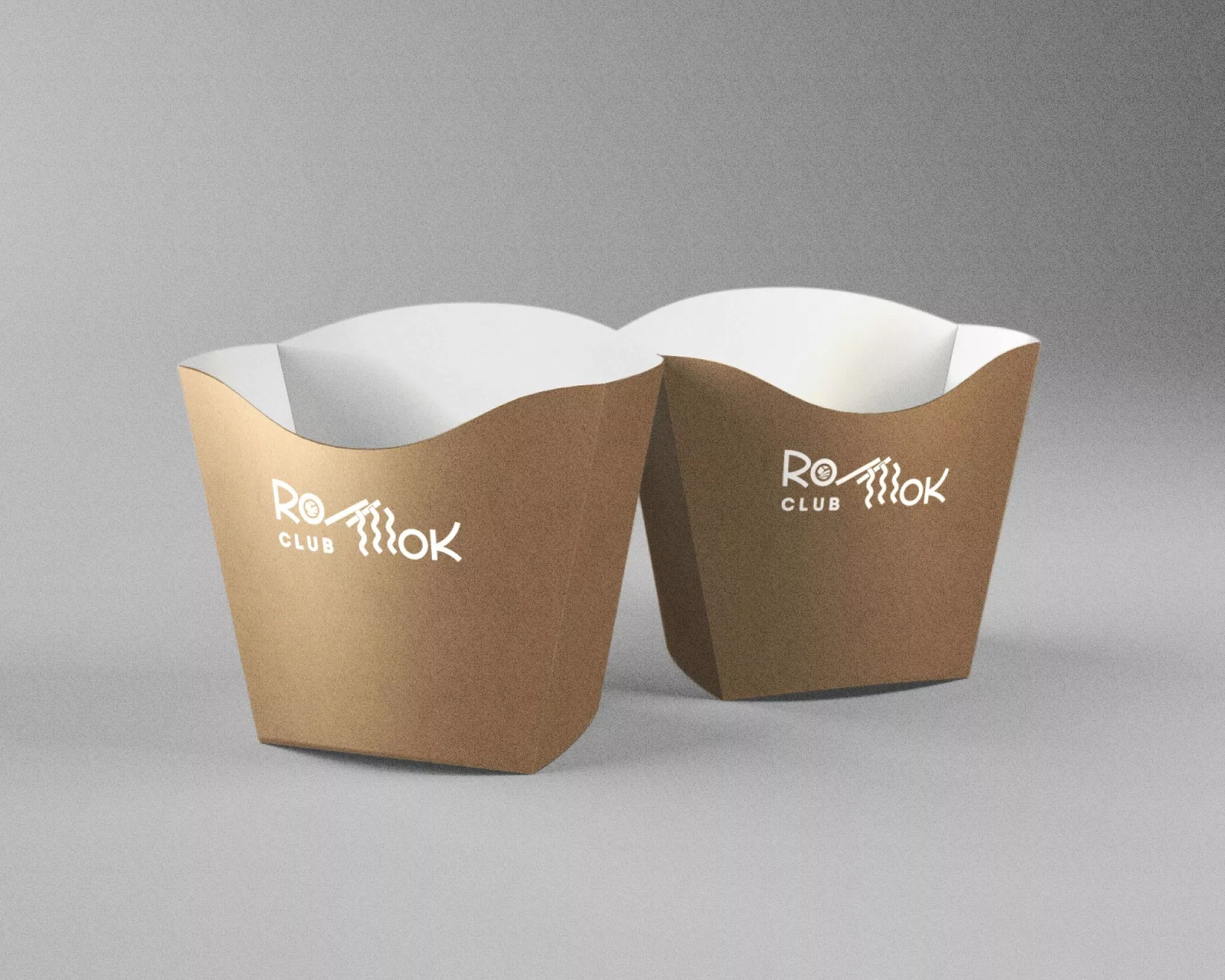 Создание дизайна упаковки суши-бара «Roll Wok Club» в Череповце